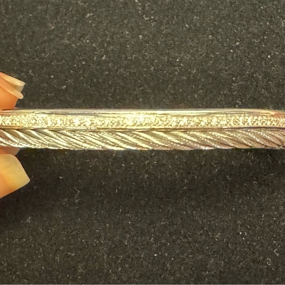 Philippe Charriol Jewelry - Philippe Charriol 18K White Gold And Diamond Steel Cable Bracelet